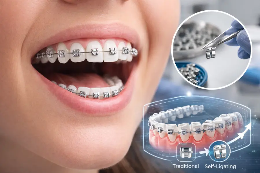 Kapaklı Metal Braket Ortodontist Tedavi