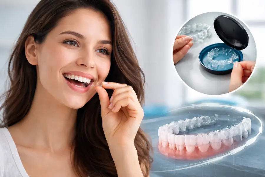 Şeffaf plak telsiz ortodonti tedavisi