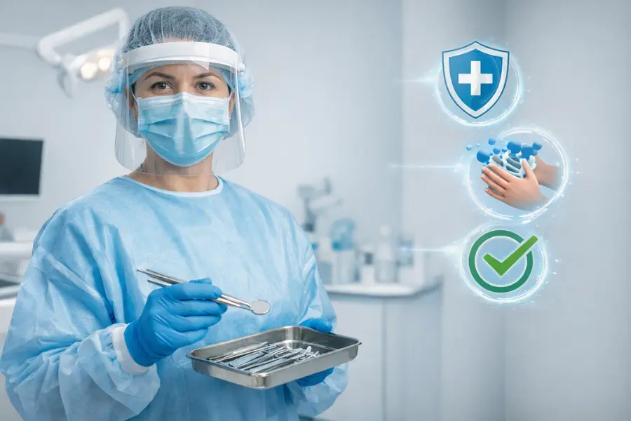 Diş kliniğinde sterilizasyon ve hijyen önemi